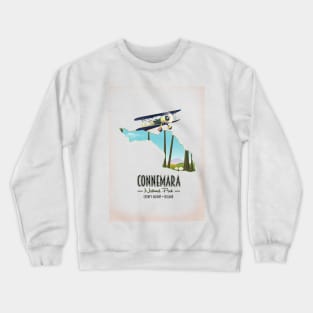 Connemara National Park map Crewneck Sweatshirt